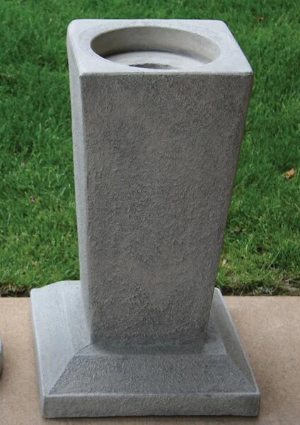 Contemporary Vase Pedestal 26" High - Image 2