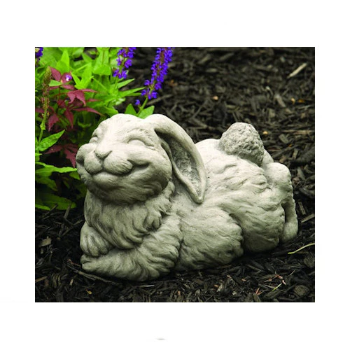 Cotton the Rabbit Cement Garden Statue - Image 3