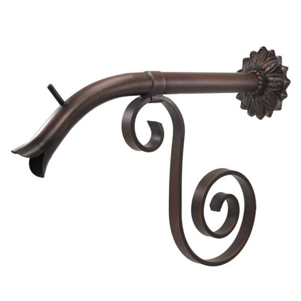 Courtyard Spout Copper Scupper Water Spouting Emitter - Image 2