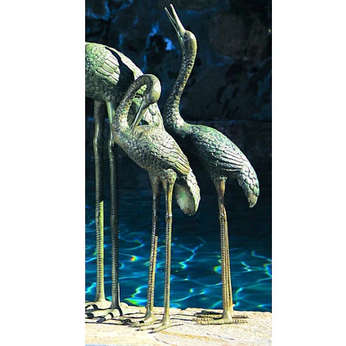 Crane Pair Medium Water Features - Image 2
