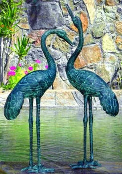 Crane Pair Large Water Features - Image 3
