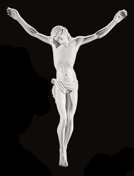 Crucifixion Plaque Corpus 31.5" High