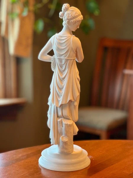 Dancer By Canova Marble Statue 17" High - Image 4