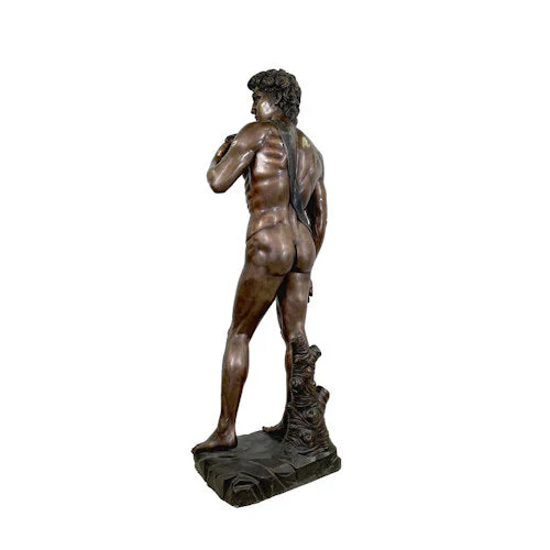 David By Michelangelo Bronze Life-size Statue - Image 3
