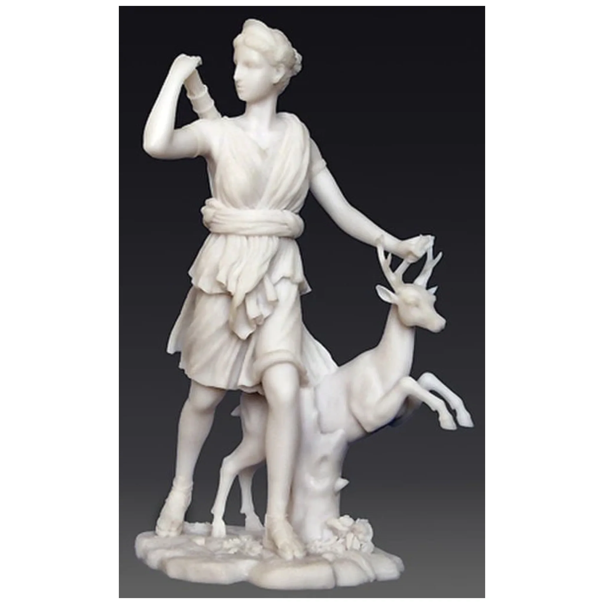 Diana Of The Hunt Goddess 11.5" High