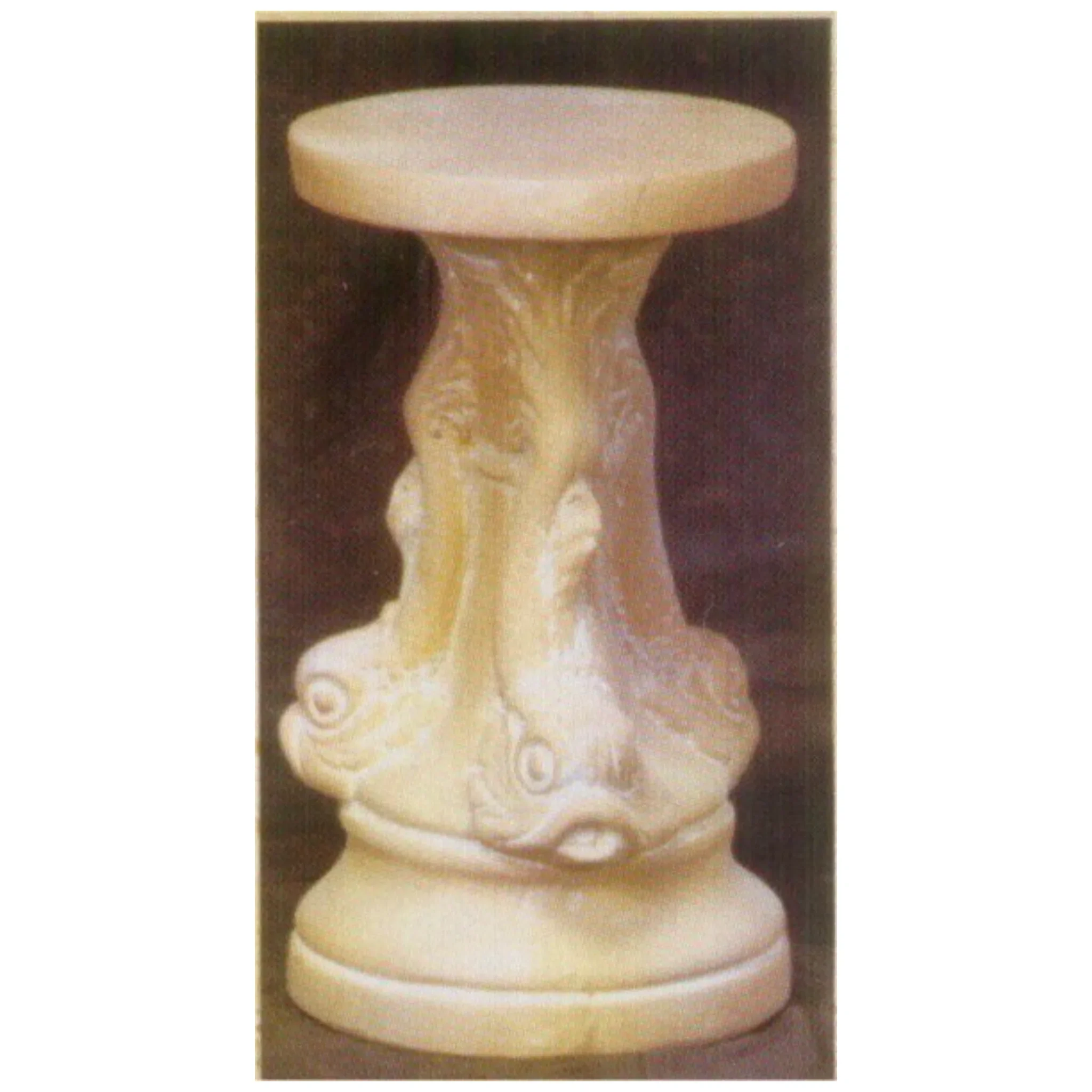 Dolphin Pedestal Or Cocktail Table Base