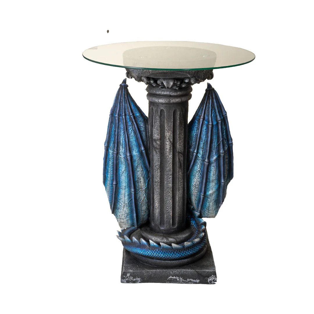 Dragon Guardian Sword Table or Pedestal 33" High - Image 2