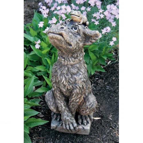 Drog - Sterling Wood Gargoyle Garden Statue - Image 2