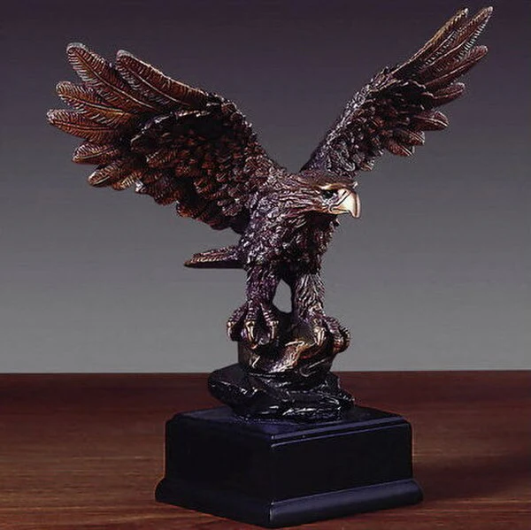 Soaring Eagle Patriotic Sculpture Award 7.5" High