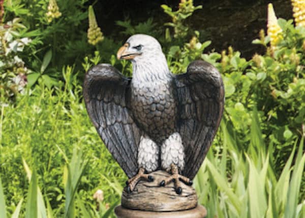 Eagle Facing Right Garden Statue Large Scale - Image 2