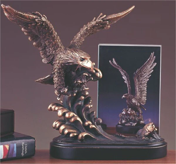 Eagle Picture Frame Sculpture 9.5" H Award