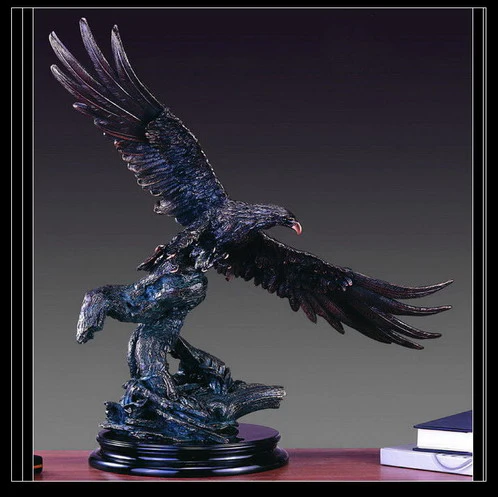 Monument Eagle Taking Flight Statue 27"
