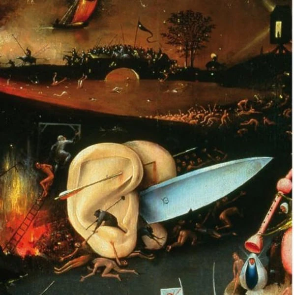 Ears With Knife Lg. By Hieronymus Bosch - Image 4
