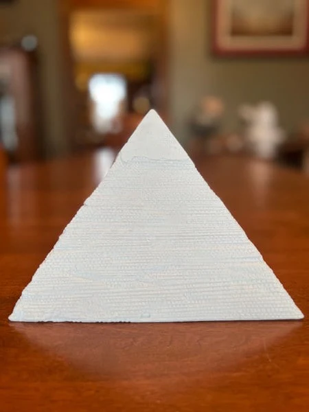 Egyptian Pyramid Marble Sculpture - Image 4