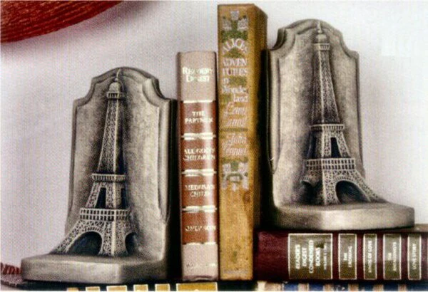 Eiffel Tower Bookends Pair