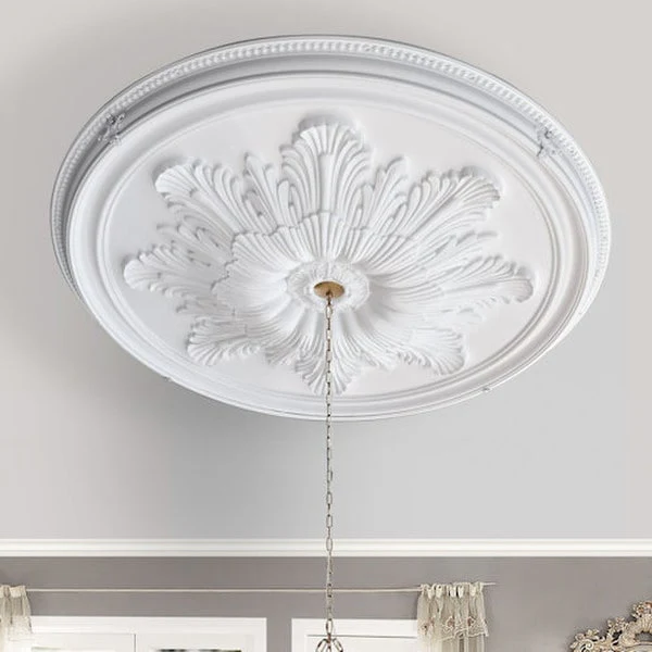 Elegant Square Dome Ceiling Medallion 64 Inch - Image 2