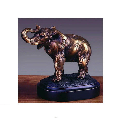 Elephant Sculpture on Base Small 3.5" High Award - Image 2
