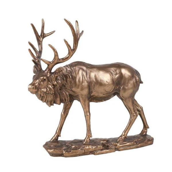 Elk Figurine Statue
