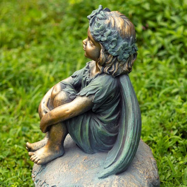 Enchanting Welcome Fairy Statue 25.5" High - Image 3