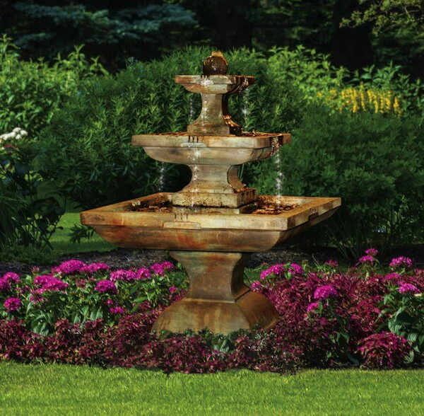 Equinox Tall Garden Fountain
