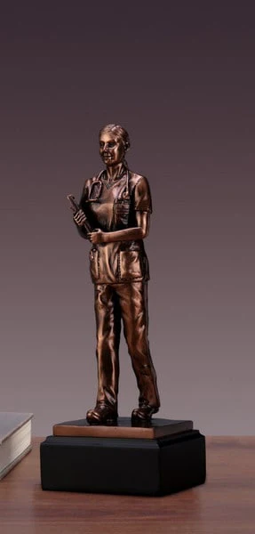 Female Doctor Woman Sculpture