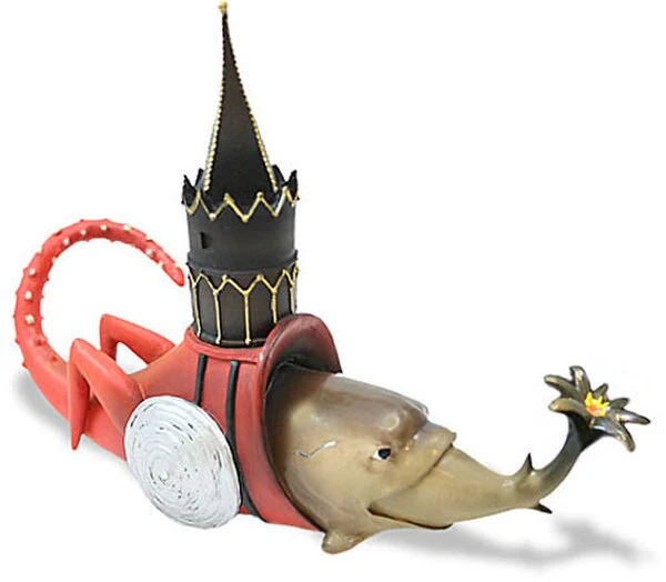 Fish With Tower From Temptation By Bosch