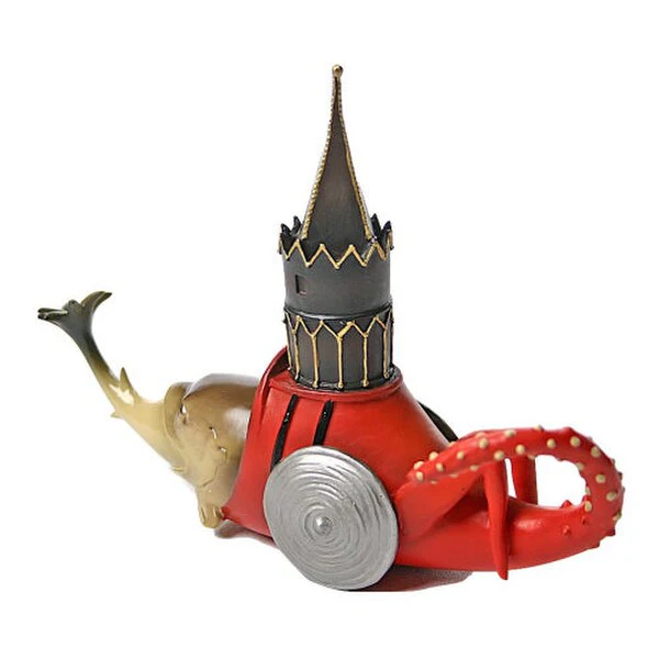 Fish With Tower From Temptation By Bosch - Image 3