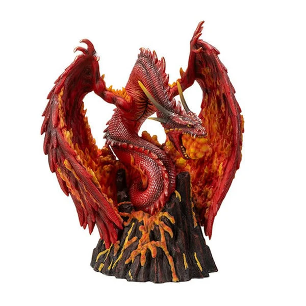 Flamecaster Dragon Fire-Breathing Statue