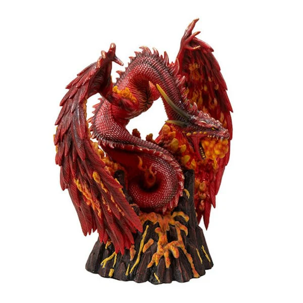 Flamecaster Dragon Fire-Breathing Statue - Image 5