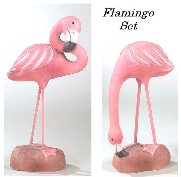 Flamingo Set 29.75" High Pair - Image 3