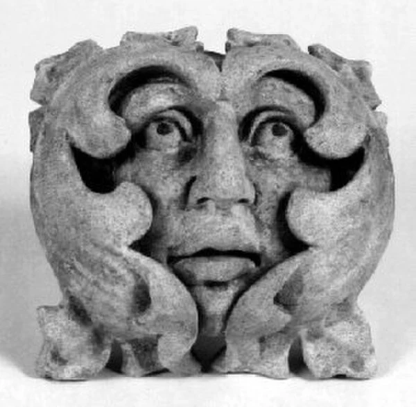 French Greenman Wall Plaque - Image 2