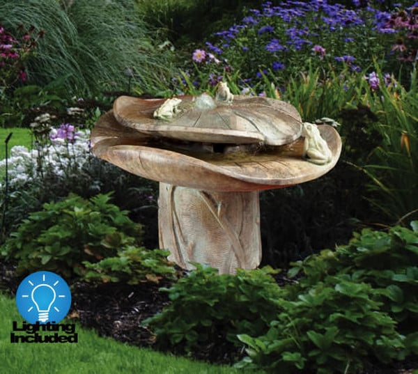 Frog Buddies Fountain 2pc