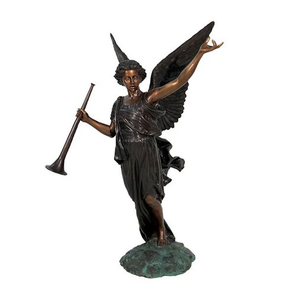 Gabriel Angel Bronze 79" High