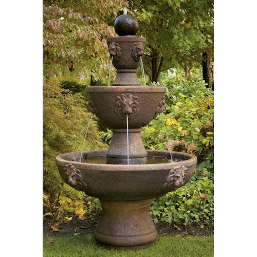 Gabriel Lion Head Fountain 79" High - Image 2