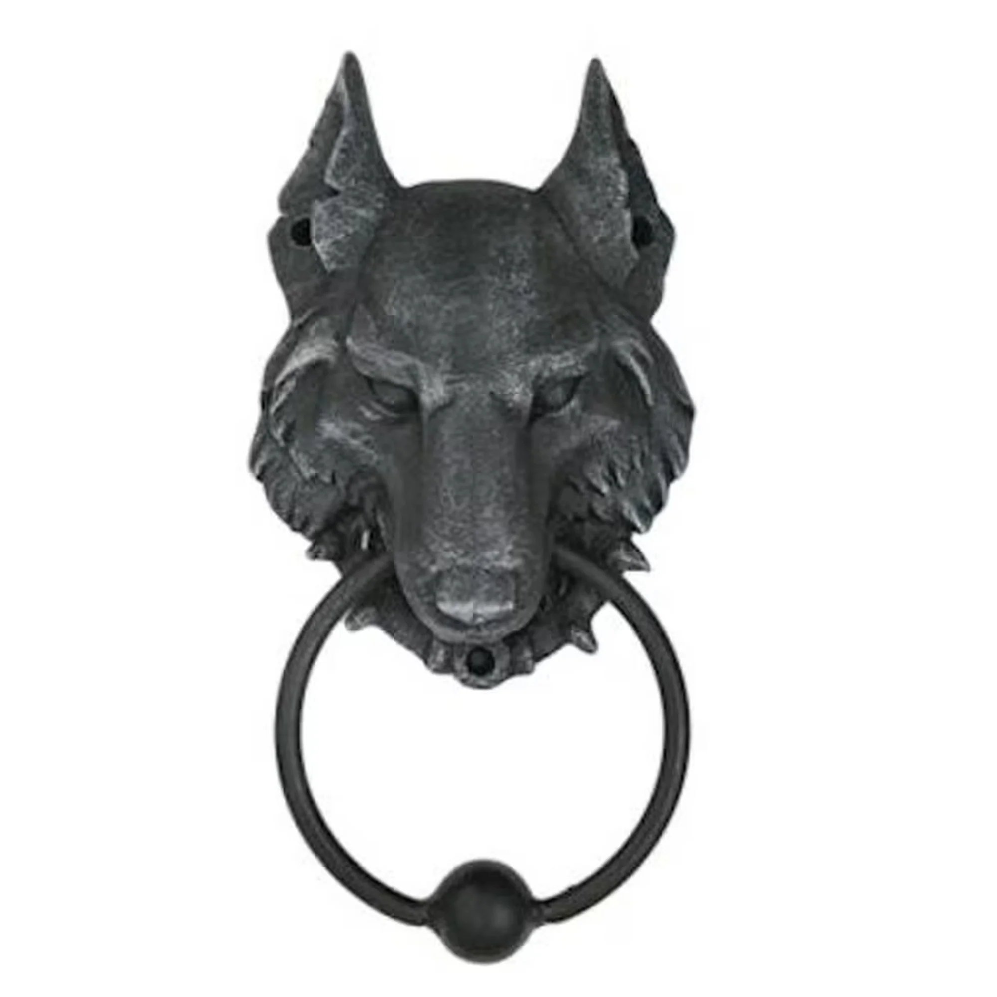 Gargoyle Wolf Door Knocker Sculpture - Image 3