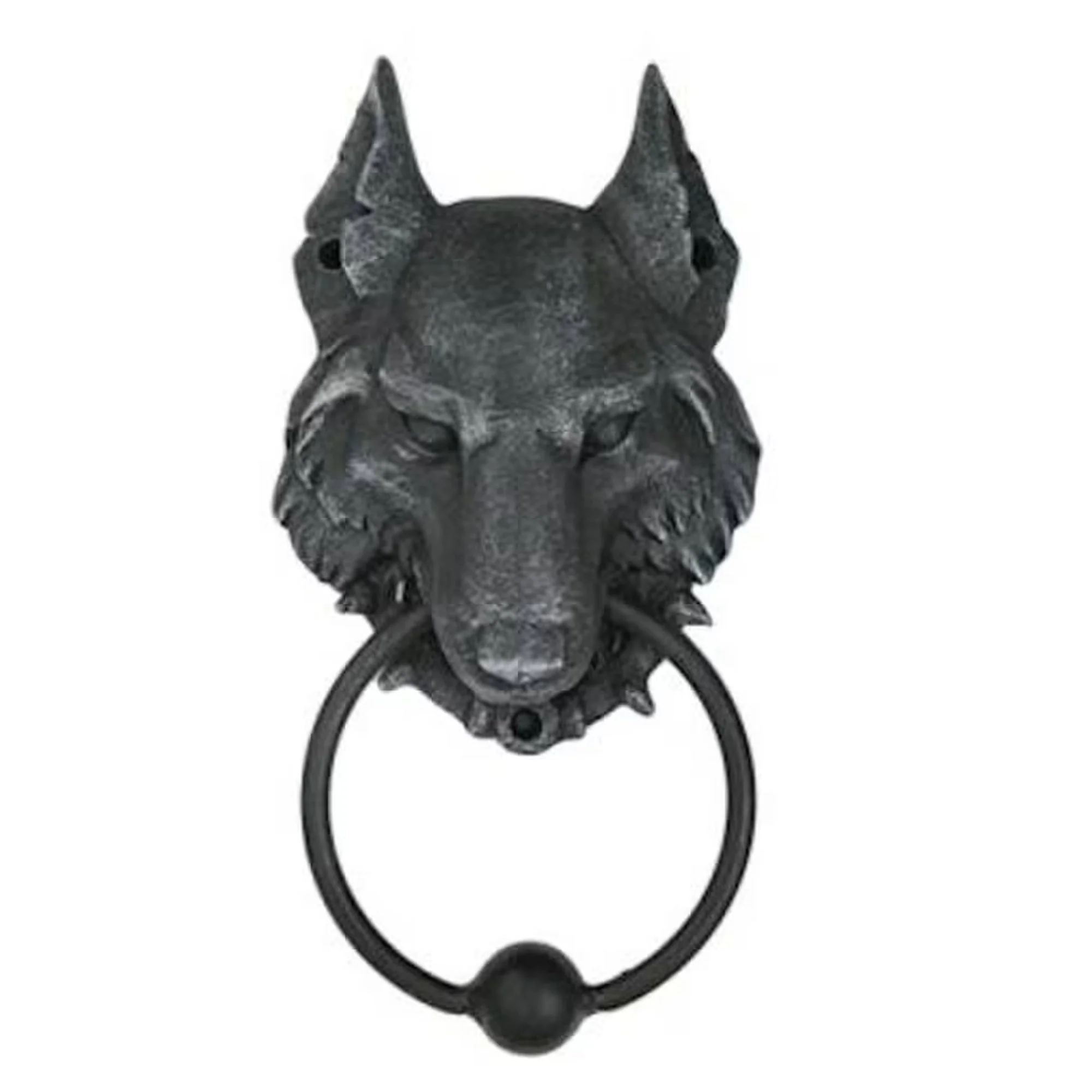 Gargoyle Wolf Door Knocker Sculpture - Image 5