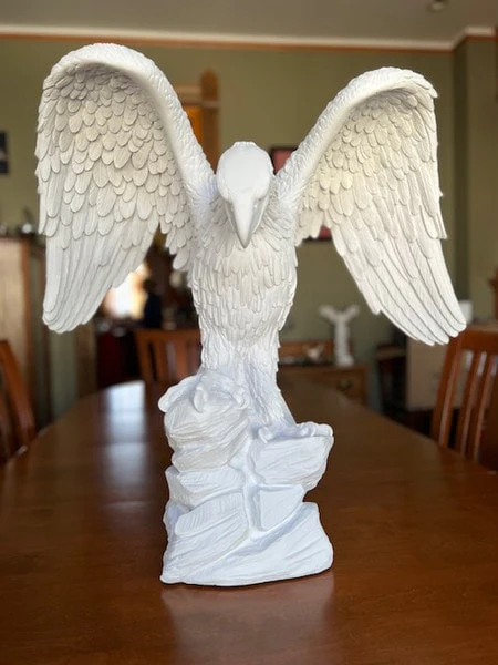 Giant Eagle Sculpture Marble Statue - Image 3