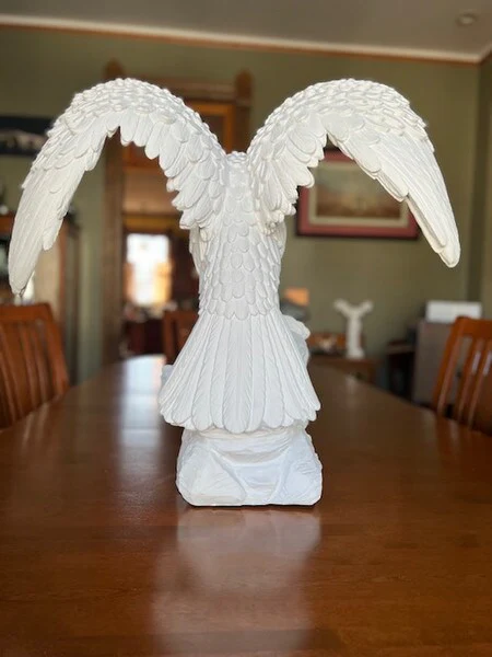 Giant Eagle Sculpture Marble Statue - Image 4