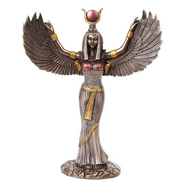 Goddess Isis Egyptian Statuette