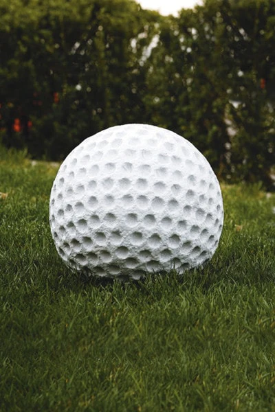 Golf Ball 12" Diameter Large Scale Sculpture