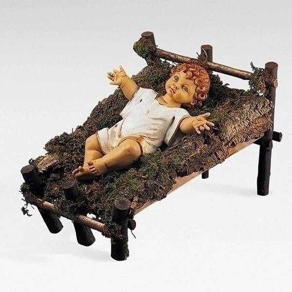Gowned Infant Jesus for Nativity Set - Image 2
