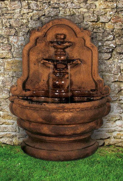 Grand Tier-relief Lavabo Fountain, 4 Pc