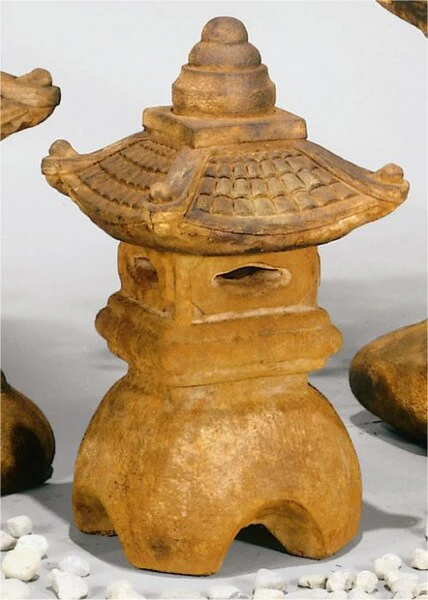 Great Roof Pagoda Lantern Small Stone Sculpture - Image 2
