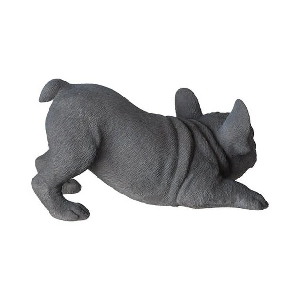 Grey Frenchie Bulldog Sculpture - Image 2