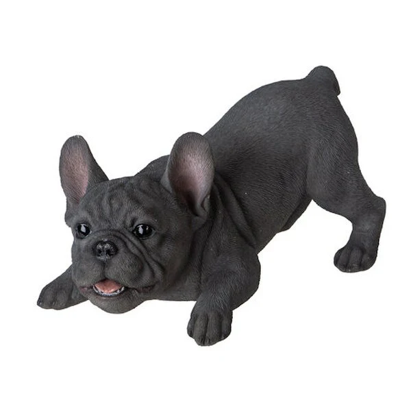 Grey Frenchie Bulldog Sculpture - Image 4