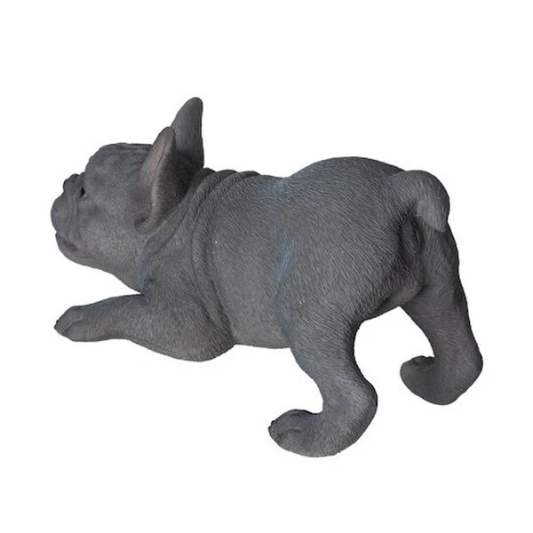 Grey Frenchie Bulldog Sculpture - Image 5