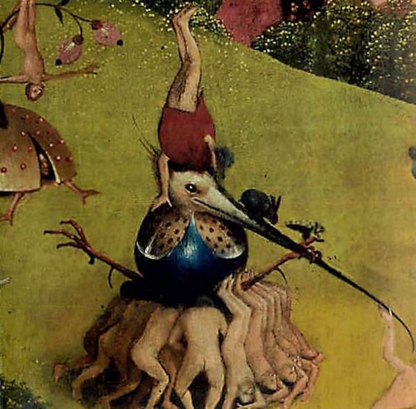 Group of Men Lifting Bird by Bosch Figurine - Image 4
