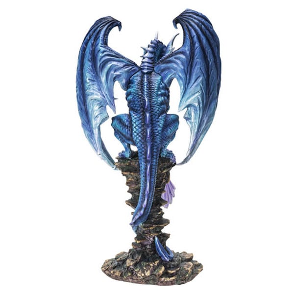 Guardian Dragon Protecting Fairy Figurine - Image 2