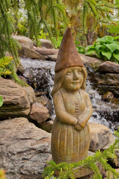 Gwendolyn the Garden Guardian Gnome Statue - Image 2