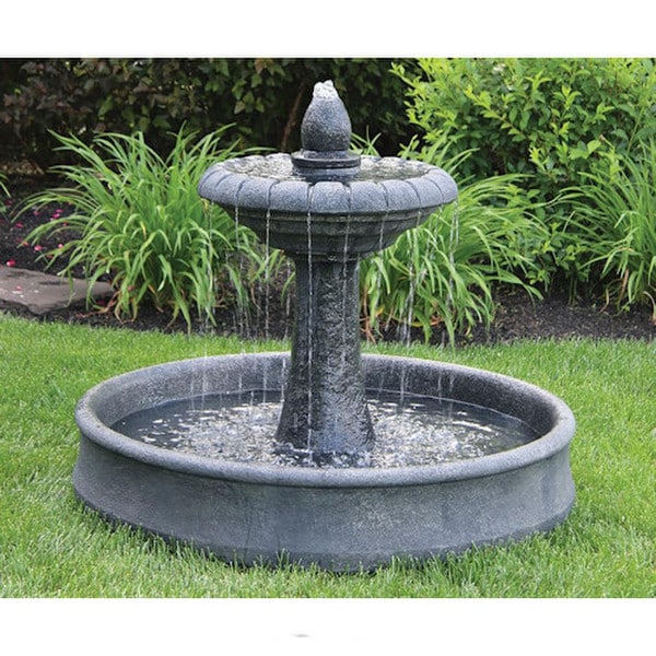 Hampton Fountain On 46" Round Pool - 36" High